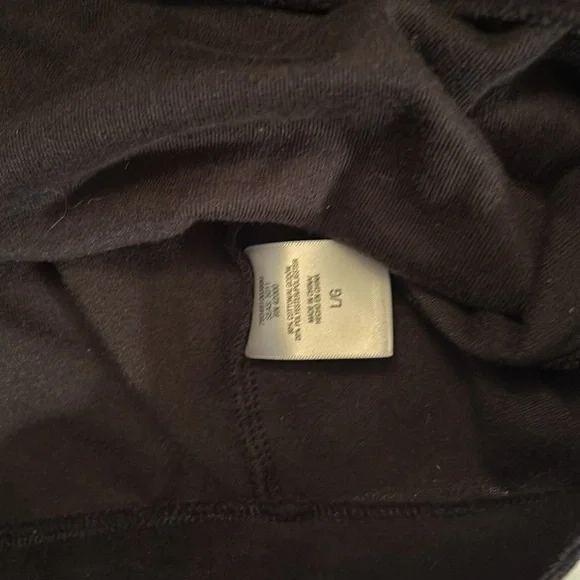 NY&Co black velour track suit - Picture 7 of 7